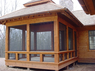 Porch Enclosures - Robertson's Storm and Screen Products